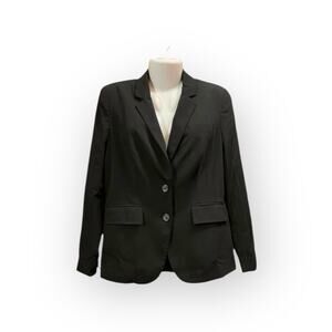 Worthington Women’s Black 2-Button Long-Sleeve Suit Jacket/ Blazer | Size 12